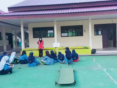 Ekstrakurikuler PMR (Palang Merah Remaja) SMP Negeri 23 Balikpapan 